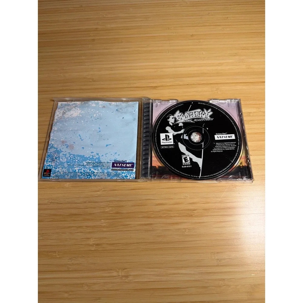 PS1 Burstrick Wake Boarding Complete CIB Water‎ Damaged Manual Untested